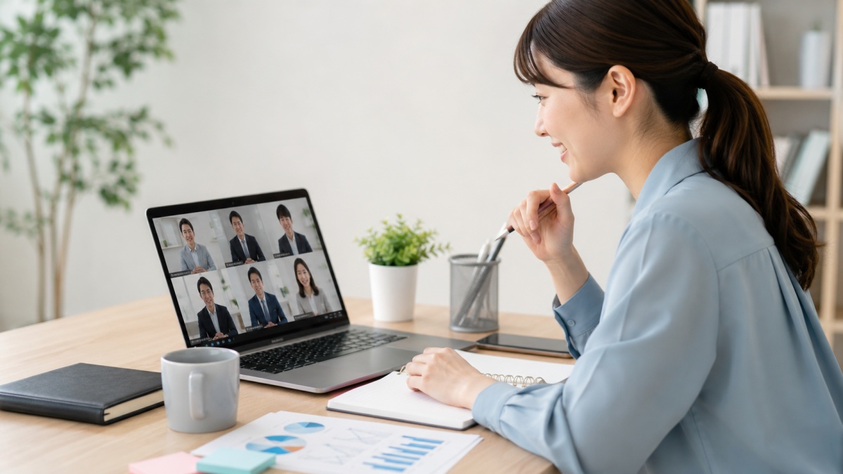 Web会議アプリおすすめ5選！できることや選び方のポイント、議事録作成を自動化する方法も解説